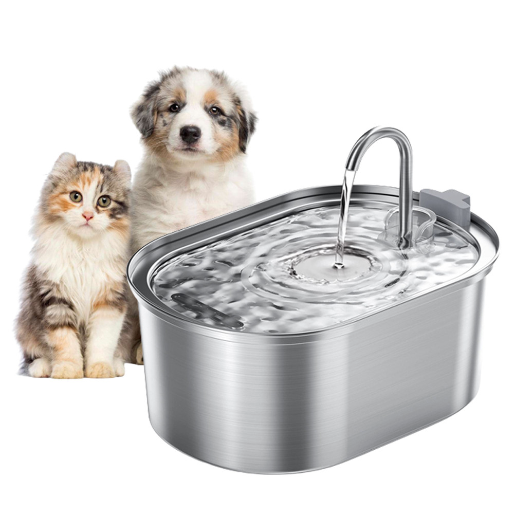 Elegant Metal Pet Water Fountain