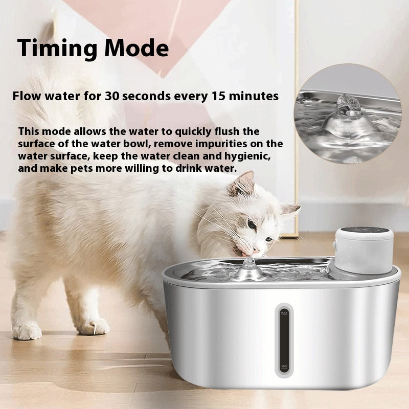 Infrared Sensor Steel Pet Hydration Station
