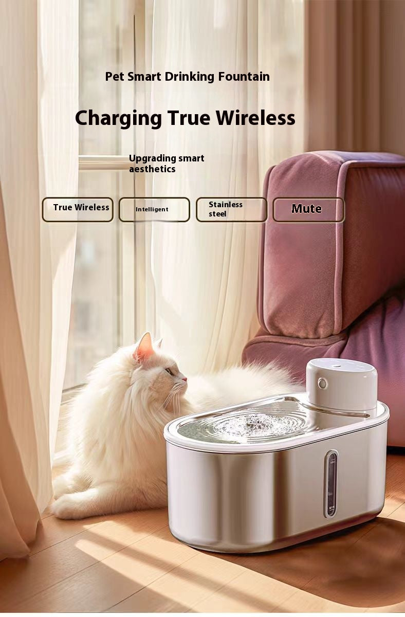 Infrared Sensor Steel Pet Hydration Station
