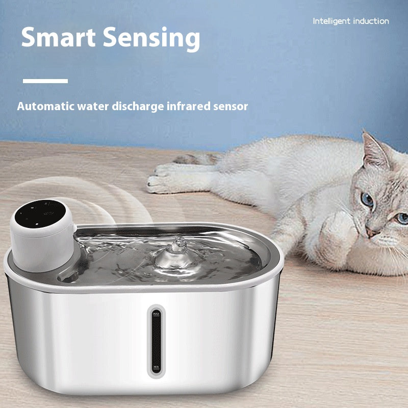 Infrared Sensor Steel Pet Hydration Station
