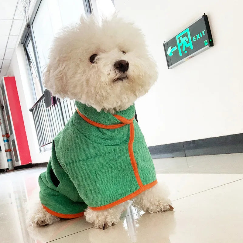 Canine Comfort Ultra-Absorbent Bathrobe